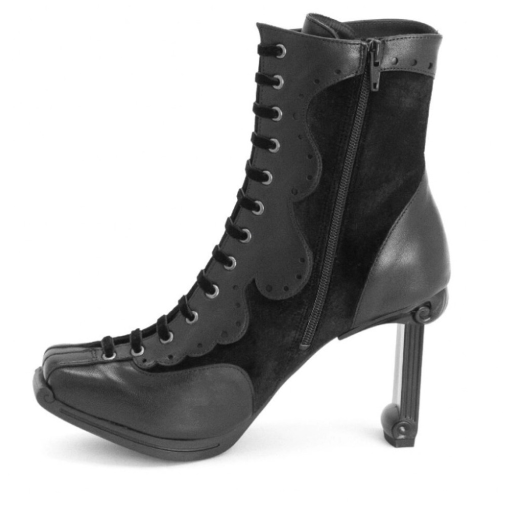 John FLUEVOG size 9, LACE UP boots Queen of Prussia - Picture 4 of 10